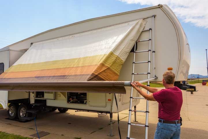 camper awning replacement