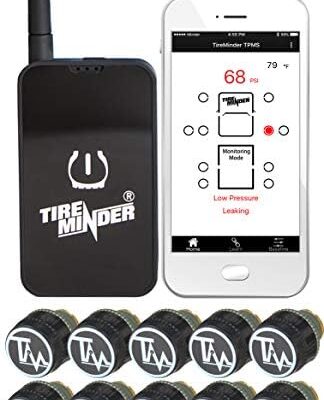 TireMinder Smart TPMS with 10 Transmitters for RVs MotorHomes 5th